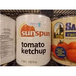 SUN SPUN TOMATO KETCHUP - 2.84L - 3 TTL