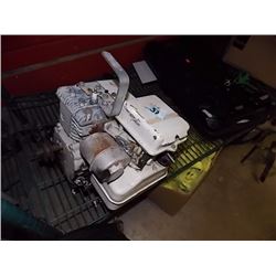 B & S 3hp GAS ENGINE WITH FLYWHEEL