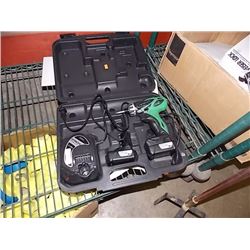 HITACHI LITIUM DRILL, 2 BATTERIES, CHARGER - PS