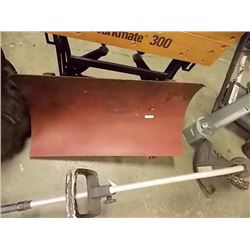 RIDING MOWER FRONT PUSH BLADE ATTACHMENT