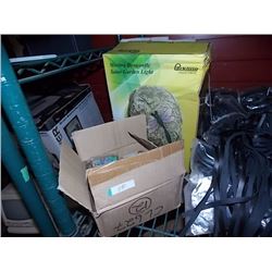 BOX - HARDWARE, SOLAR LITES, CD RACK ETC