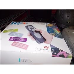 INTERACTIVE RF REMOTE CONTROL FOR PRESENTATIONS - PS