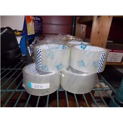 ROLLS OF NEW PACKING TAPE - 12 TTL