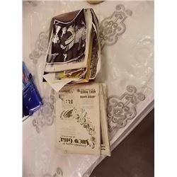 VINTAGE MAGAZINES & PHOTO'S