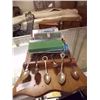 Image 1 : COLLECTOR SPOONS & HOLDER