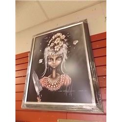 FRAMED PRINT - SINGLE AGAIN - ANGELINA WRONA - GALLERY ESTIMATE $550