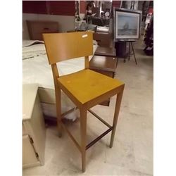 TEAK BAR CHAIR