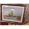 Image 1 : FRAMED PICTURE - TALL SHIP