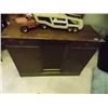 Image 1 : MAHOGANY BAR CABINET - 1930'S