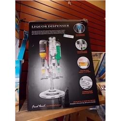 LED LIGHTED LIQUOR DISPENSER