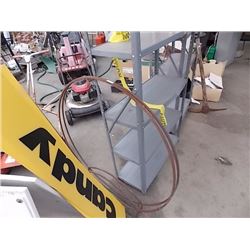 VINTAGE WROUGHT IRON WOOD LOG HOLDER