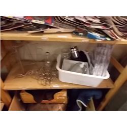 SHELF LOT OF ASSORTED