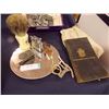 Image 1 : ASSORTED VINTAGE ITEMS - LIGHTER, SHAVING BRUSH & MORE