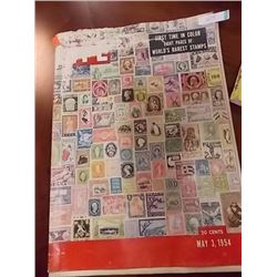 LIFE - WORLD'S RAREST STAMP MAGAZINE - MAY '54