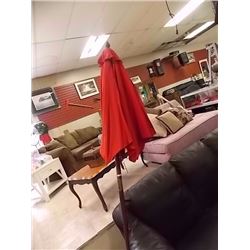 NEW PATIO UMBRELLA - GROWERS CIDER - RED