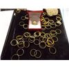 Image 1 : FASHION BAND RINGS - 1 PACKAGE PER LOT - ~100 PER PACK