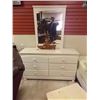 Image 1 : DRESSER WITH MIRROR - 6 DRAWER