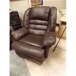 LEATHER ROCKER RECLINER