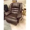 Image 1 : LEATHER ROCKER RECLINER