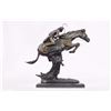 Image 6 : Cheyenne Bronze Sculpture on Marble Base Statue
