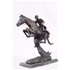 Image 8 : Cheyenne Bronze Sculpture on Marble Base Statue