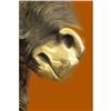 Image 4 : Mascot Ram Head Bronze Sculpture on Marble Base Statue