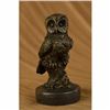 Image 1 : Beautiful Hotcast Bronze Owl Statue