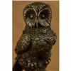 Image 2 : Beautiful Hotcast Bronze Owl Statue
