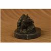 Image 5 : Wolf Cub Bust Wild Life Bronze Sculpture
