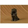Image 1 : Vienna Miniature Cocker Spaniel Dog Bronze Sculpture