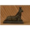Image 4 : African Zebra Art Deco Bronze Sculpture on Marble Base Statue