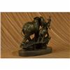 Image 3 : Mother and Child African Elephant Animal Edition Bronze Sculpture