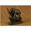 Image 4 : Mother and Child African Elephant Animal Edition Bronze Sculpture