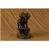 Image 5 : Mother and Child African Elephant Animal Edition Bronze Sculpture