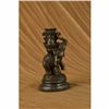 Image 5 : Elegant Elephant Candle Holder Bronze Sculpture on Marble Base Figurine