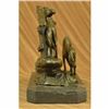 Image 5 : Animal Edition Family Horses Bronze Sculpture on Marble Base Statue