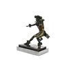 Image 9 : Erotic Sensual Male Nude Bronze Sculpture on Marble base Statue