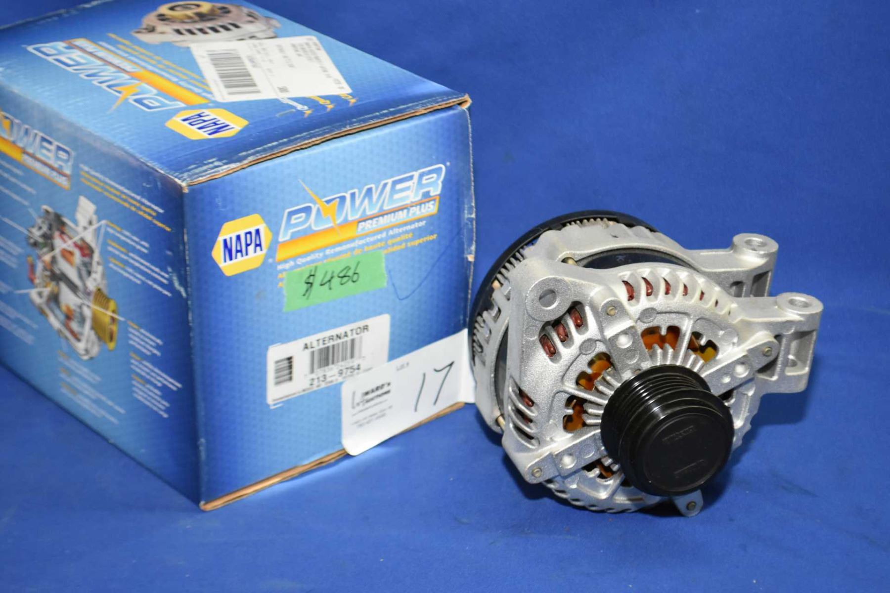 New inventory Napa alternator 2139754 (retails 486.00) fits light