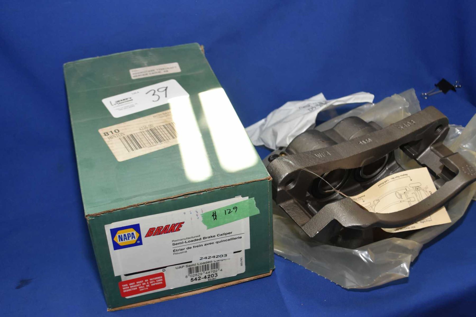 New Napa inventory disc brake caliper 2424203 (retails 129.00) fits