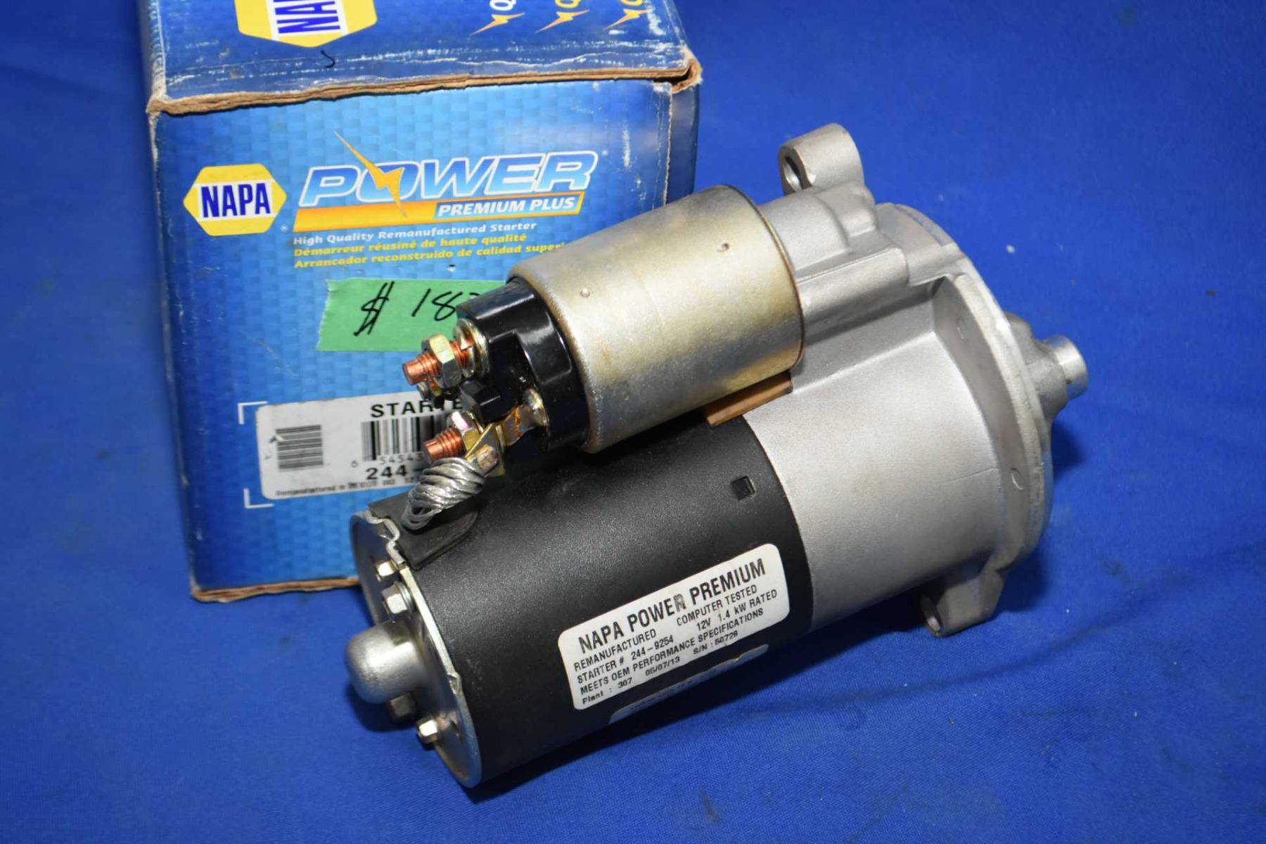 New Napa inventory starter 2449254 (retails 183.00) fits Ford Bronco