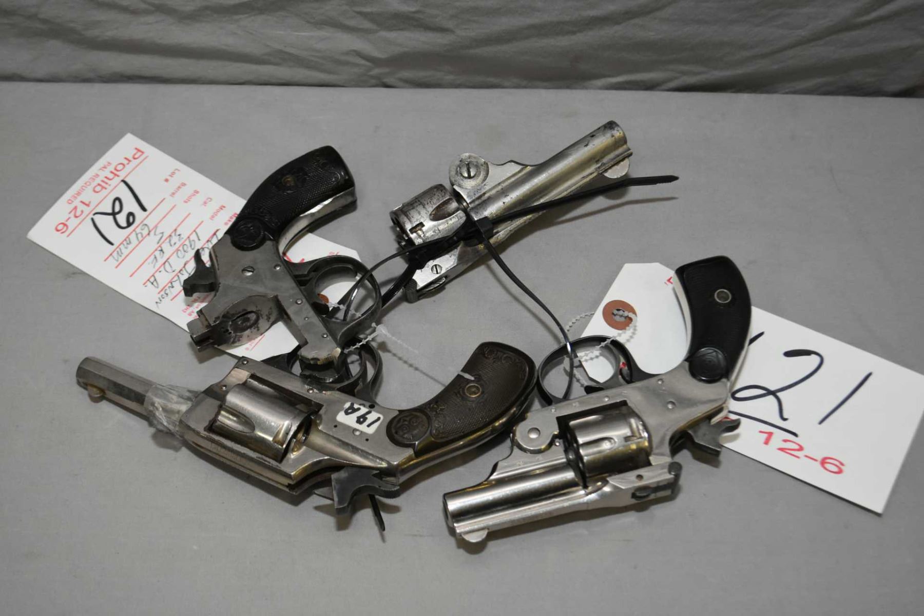 Lot Of Two Handguns Plus Parts Harrington Amp Richardson