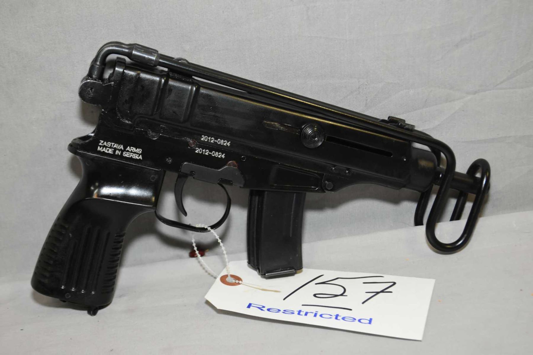 Zastava Model M84 Skorpion 7 65 MM 32 ACP Cal 5 Shot Semi Auto zastava-model-m84-skorpion-7-65-mm-32-acp-cal-5-shot-semi-auto