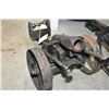 Image 1 : Hand Made Cannon Approx. 2 1/2" Bore with 12" long bbl - 12" Diameter wheels - approx. 30" overall l