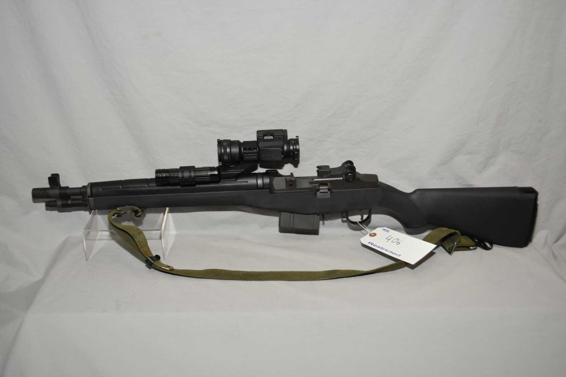 Springfield Armory Model M1A Socom 16 7.62 Nato / .308 Cal Mag Fed 5 ...