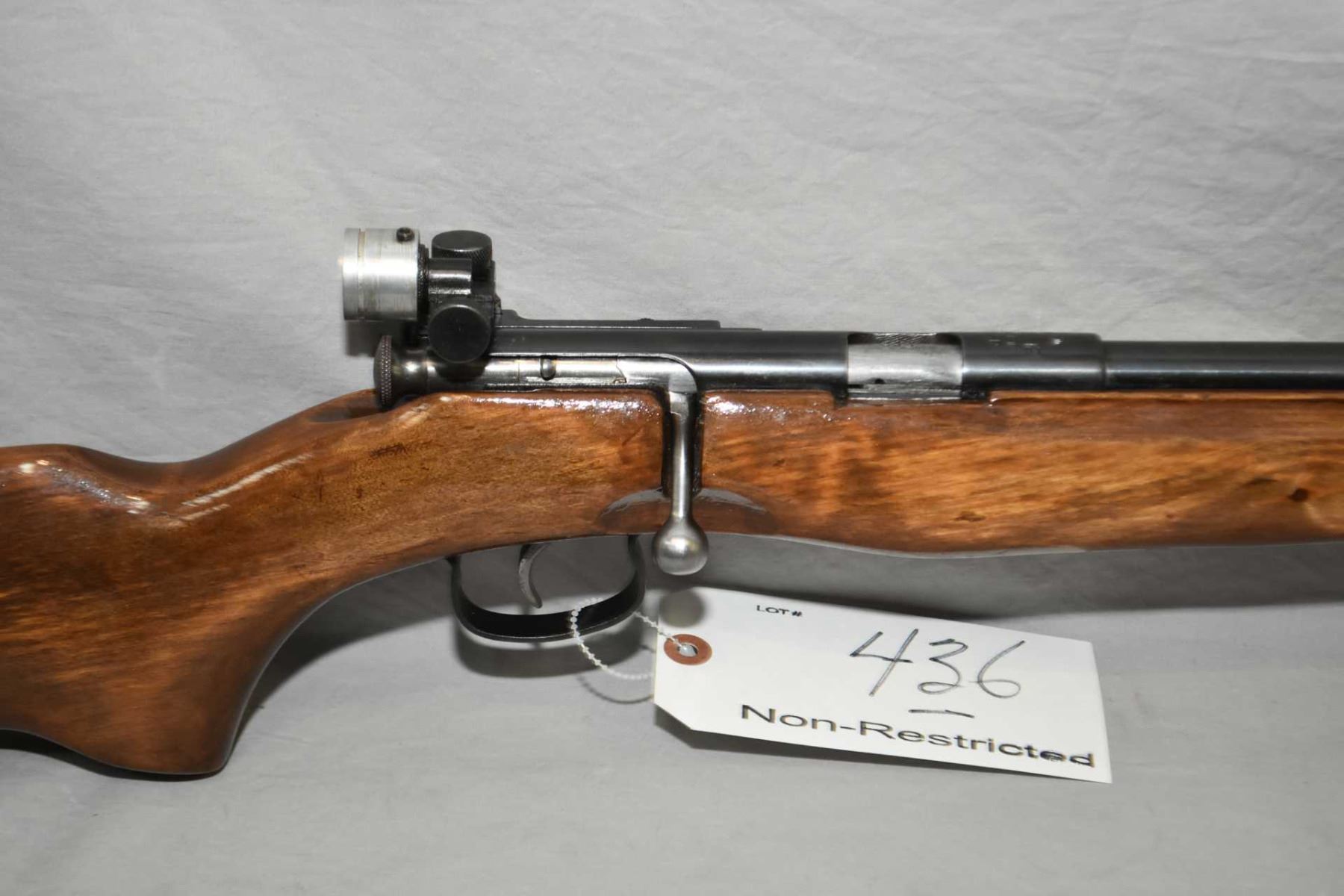Vostok Rifle Vostok Model T0Z - 12 .22 LR Cal Single Shot Bolt Action Target Rifle w ...