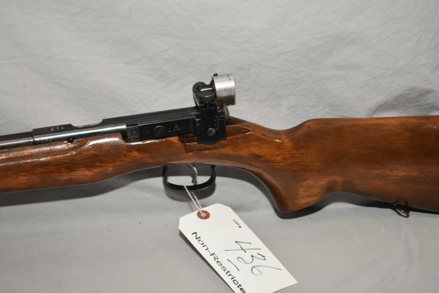 Vostok Rifle Vostok Model T0Z - 12 .22 LR Cal Single Shot Bolt Action Target Rifle w ...