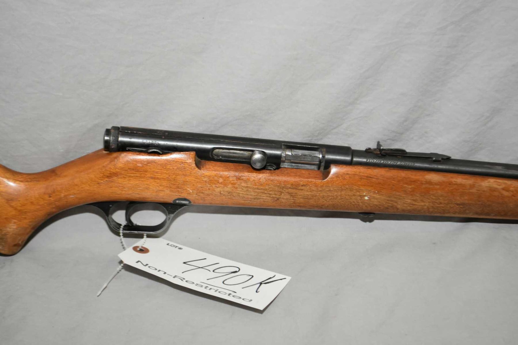Stevens Model 87D .22 LR Cal Semi Auto / Bolt Action Tube Fed Rifle w ...