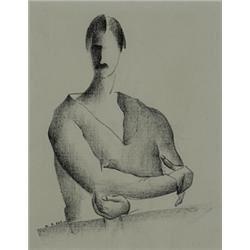 William Schwartz (1896-1977) Self Portrait
