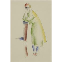 William Schwartz (1896-1977) Day Dreaming