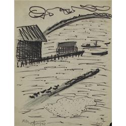 Milton Avery (1893-1965) Harbor